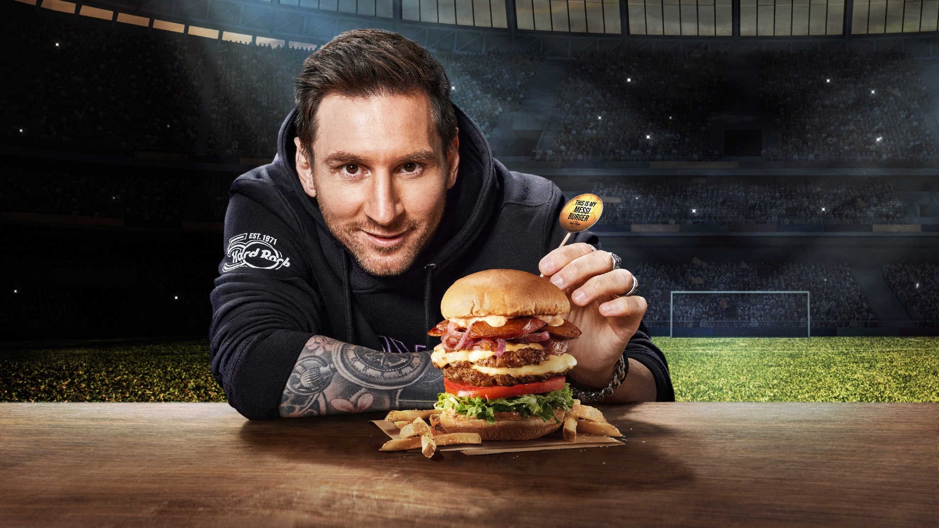 Hard Rock Cafe Launches A Very Special Messi Burger